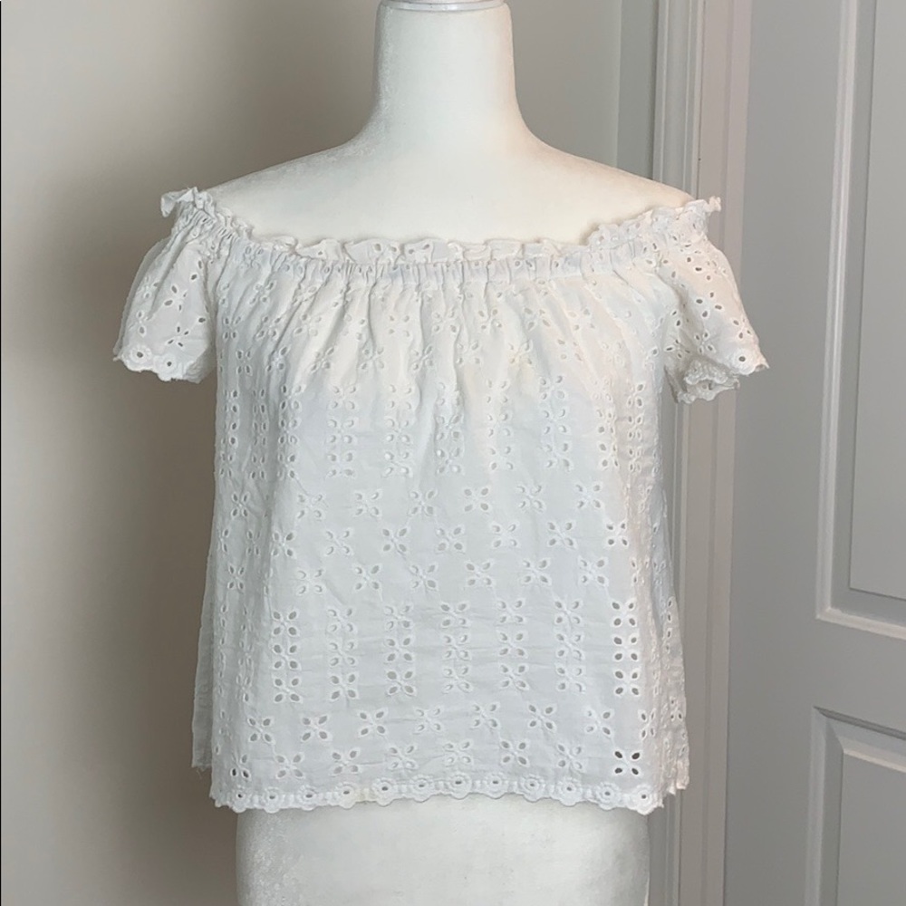 Kontrol Off the Shoulder 100% Cotton Top
